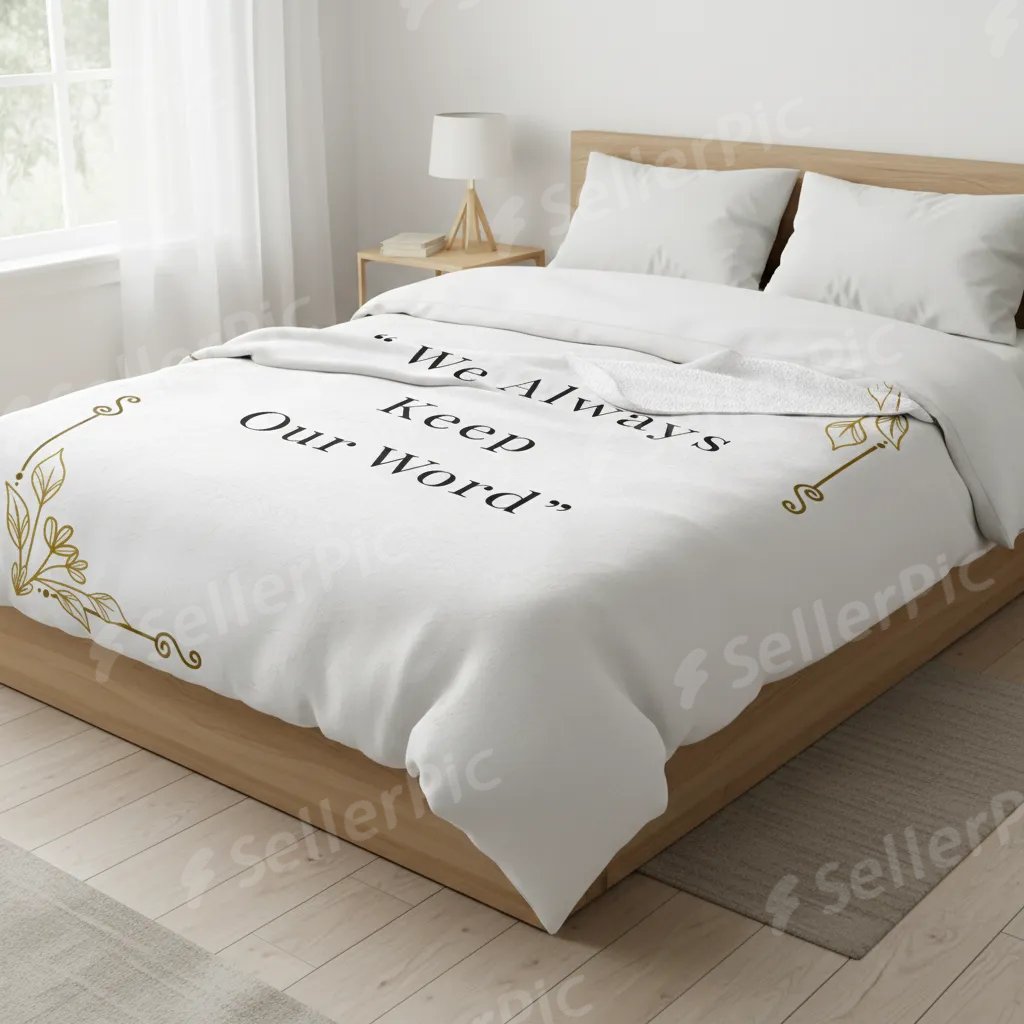 We Always keep our Word Affirmation Blanket