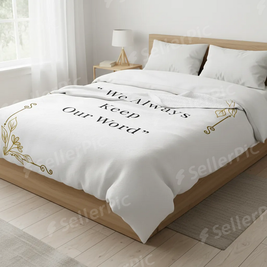 We Always keep our Word Affirmation Blanket